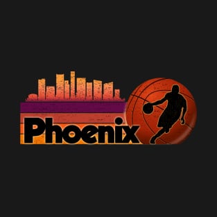 Basketball Fans Phoenix Cityscape T-Shirt