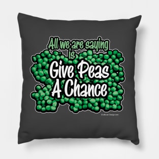 Give Peas A Chance Pillow