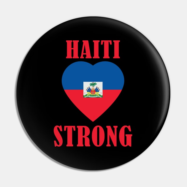 Haiti Strong Pin by mstory