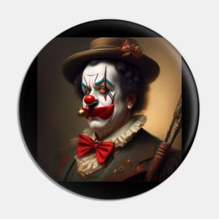 Sad Clown Pin