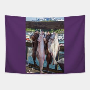 USA. Alaska. Valdez. Fish Catch. Tapestry