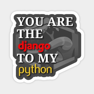 Python django funny Programming Magnet