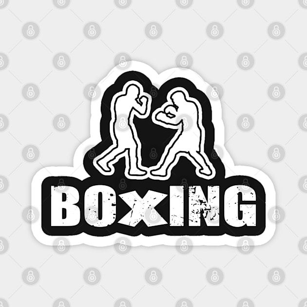 Boxing Magnet by artsytee