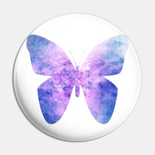 Pink bright butterfly Pin