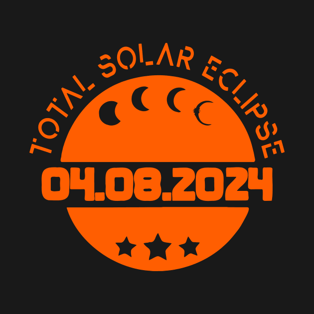 Solar Eclipse 2024 by Blackhearttees