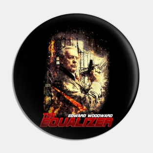 Edward Woodward The Equalizer Pin