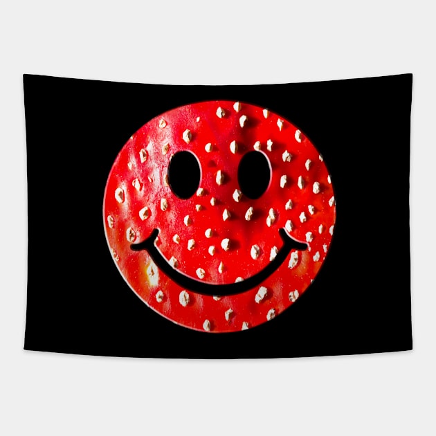 agaric smiley Tapestry by filippob