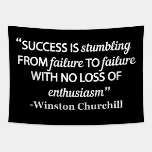 Success and Enthusiasm Tapestry