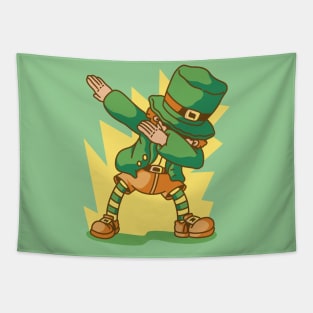 Leprechaun Luck: Get Your Dab On! Tapestry