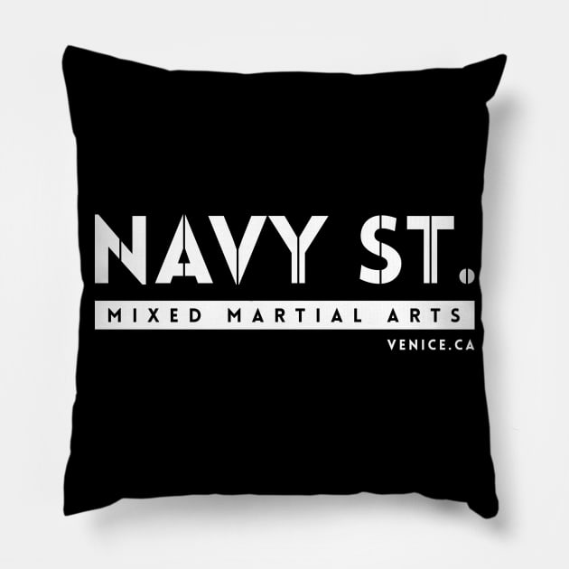 Navy St. Pillow by helloMIM