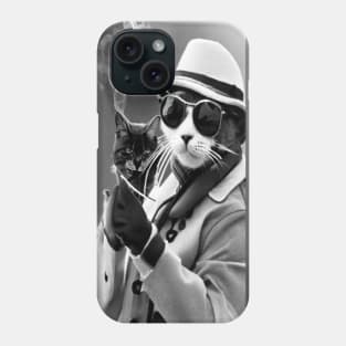 The Gangster Cat Phone Case