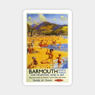 Barmouth North Wales - Vintage Travel Magnet