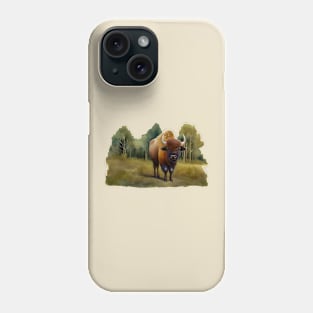 Good Ol' Buffalo - If you used to be a Buffalo, a Good Old Buffalo too, you'll find this bestseller critter storybook design perfect. Show the other critters when you get back to Gilwell! Phone Case