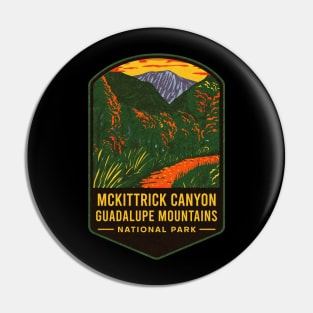 McKittrick Canyon Guadalupe Mountains National Park Pin