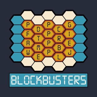 Retro 80s Blockbusters TV Quiz Show T-Shirt