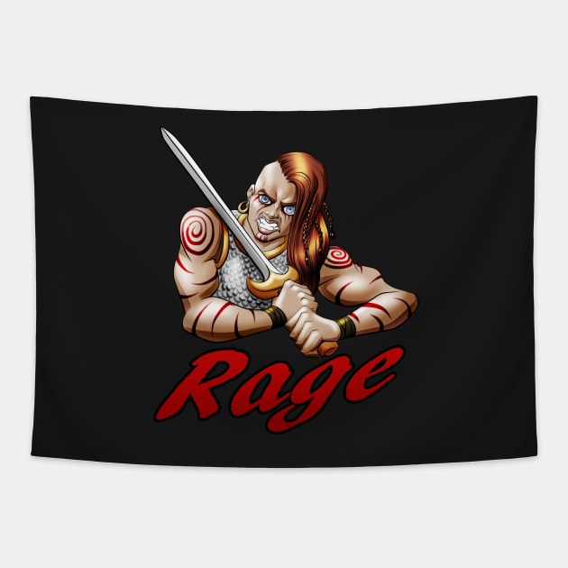 Rage Tapestry by markarts