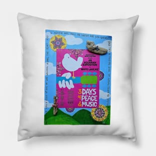 Woodstock 1969 Pillow