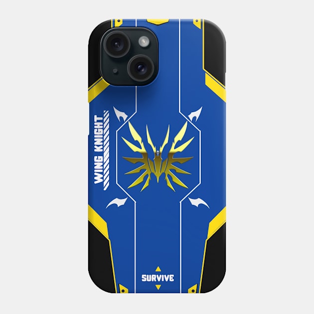 KAMEN RIDER KNIGHT SURVIVE X EVANGELION Phone Case by Tokuproject