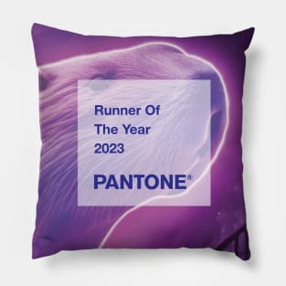 Pantone Runner of the year, Capyrunner Pillow