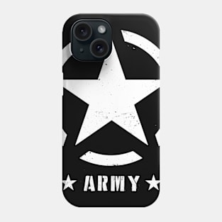 White star logo U.S. military vehicles World War II Phone Case