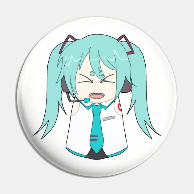 Miku Pin by WillowTheCat-