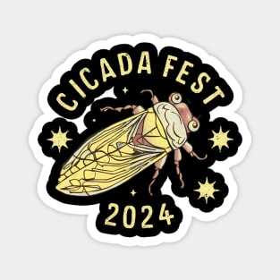 Cicada Fest 2024 vintage Magnet