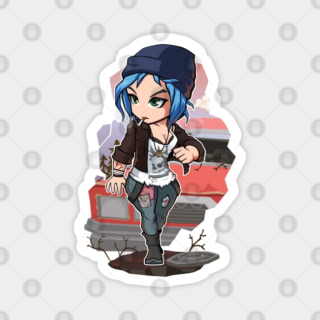 Chloe Price Chibi Magnet by Xar623