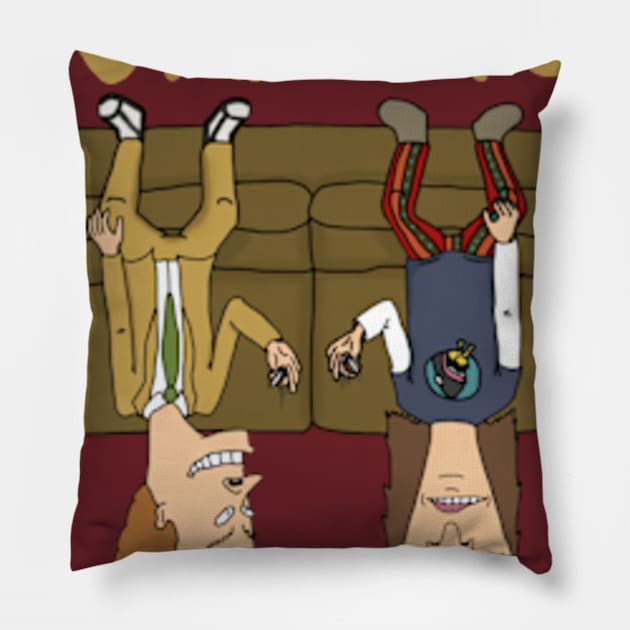 beavis and butthead do America Pillow by donatkotak