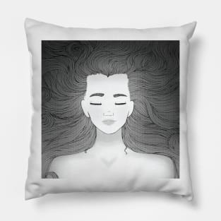 Let Your Hair Down Pillow
