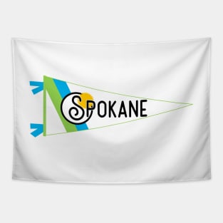 Spokane Flag Pennant Tapestry