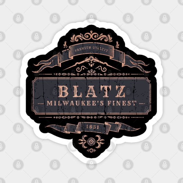 Blatz Beer Milwaukee Magnet by Sultanjatimulyo exe