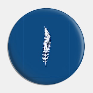 Blue Botanical I Pin