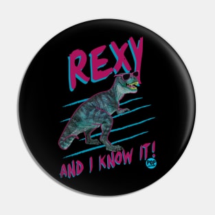 REXY AND KNOW IT Pin