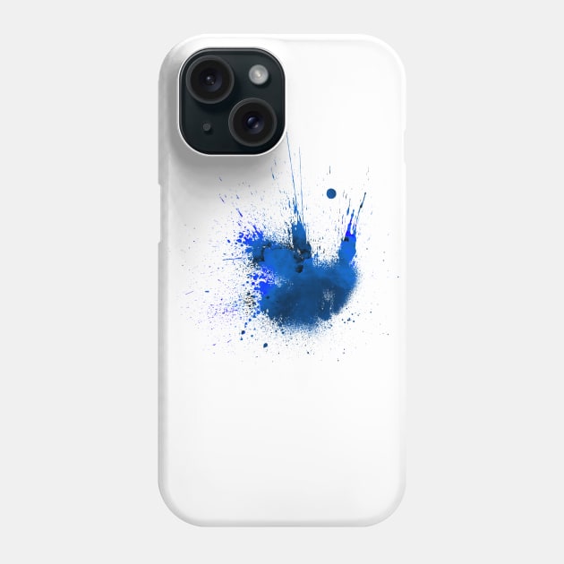 Splash Space Blue Phone Case by NightArk