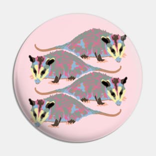 A Passel of Opossums Pin