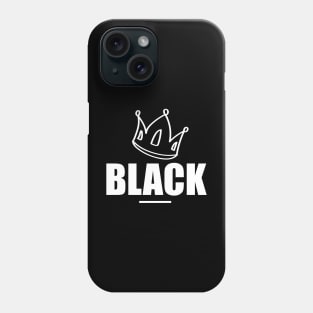 Black King Phone Case