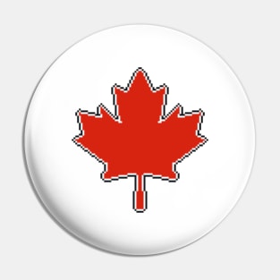 the leaves of the flag of canada Pin