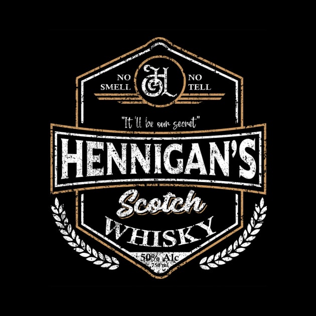 hennigans scotch whiskey by guyfawkes.art