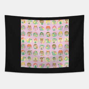 Fairies and unicorns Tapestry