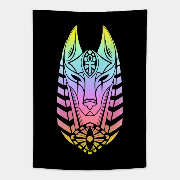 Anubis Tapestry by OccultOmaStore