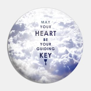 Kingdom Hearts - May your Heart be Your Guiding Key Pin