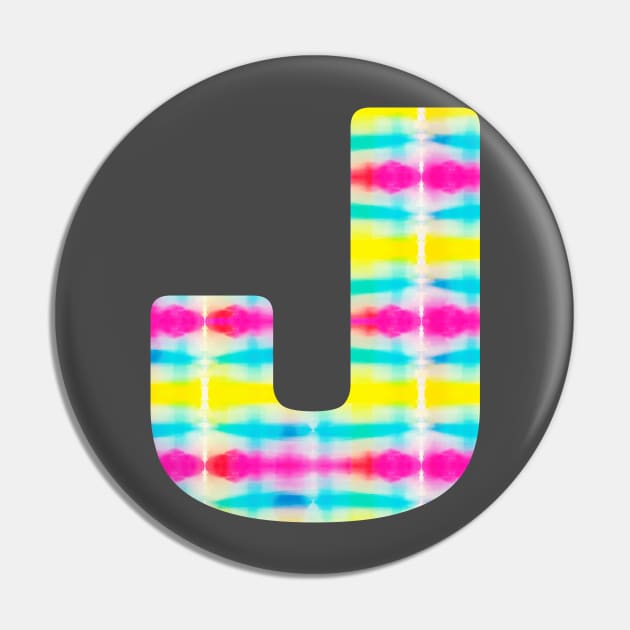 Tie Dye Alphabet J (Uppercase letter j), Letter J Pin by maro_00