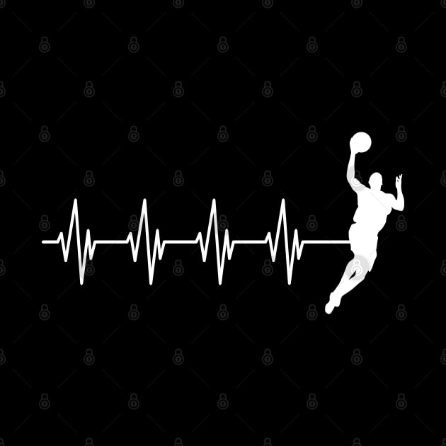 Basketball Heartbeat by KC Happy Shop