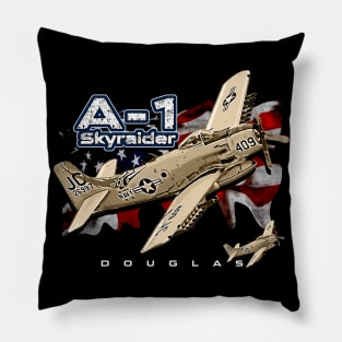 Douglas A-1 Skyraider Aircraft Pillow