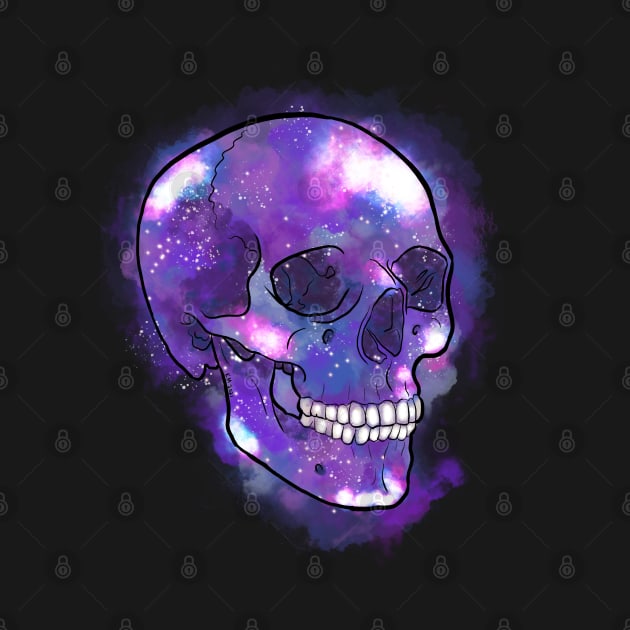 Cosmic Skull 1 by KMogenArt