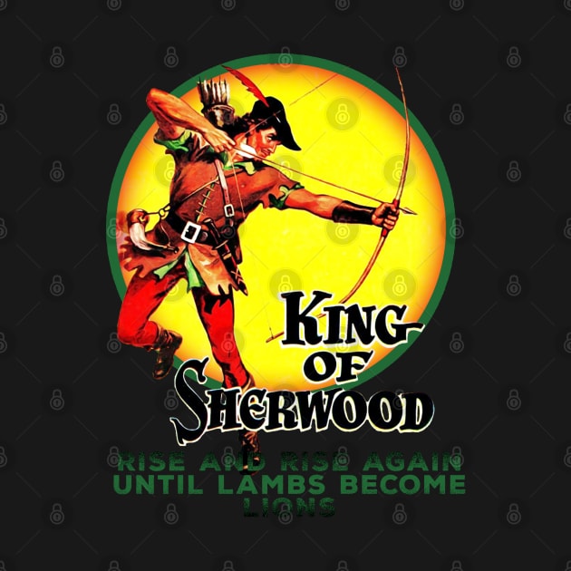 Robin Hood King of Sherwood Comic Book Style by Joaddo