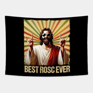 Best ROSC Ever Easter Nurse Doctor Surgeon Jesus Rock On Tapestry