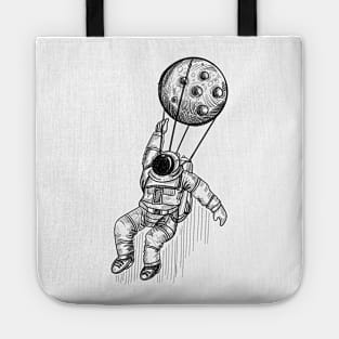 Astronaut landing With Moon Tote