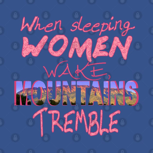 Sleeping Women Wake by Jan4insight TeeStore