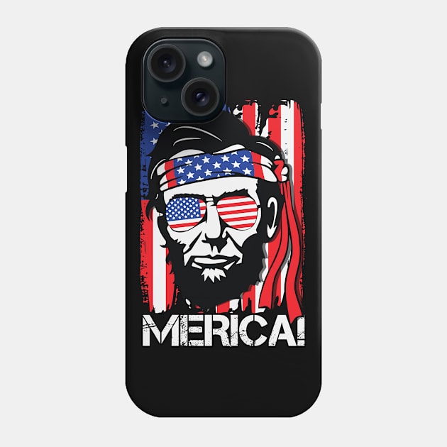 Abraham Lincoln Phone Case by Diamond Creative